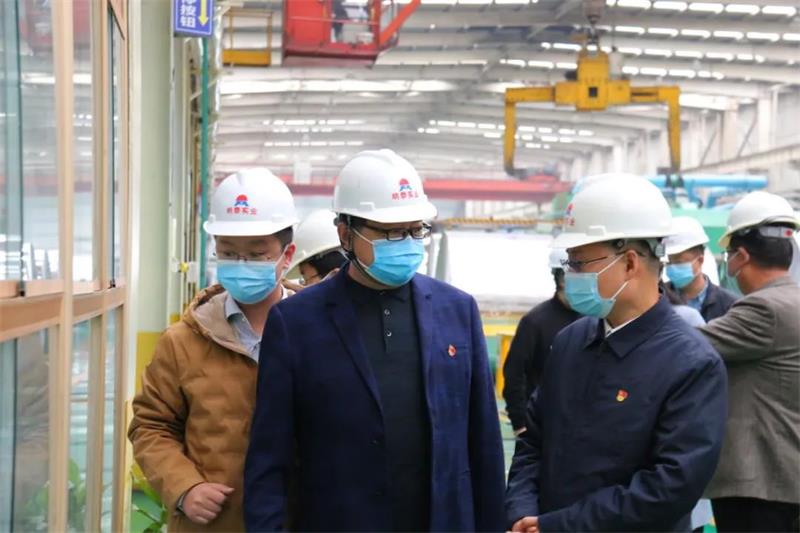 郑州市委党史学习教育第六巡回指导组到郑州OG真人参观调研