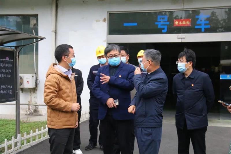 郑州市委党史学习教育第六巡回指导组到郑州OG真人参观调研
